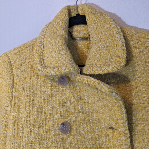 Vintage J Crew Wool Tweed Coat - Picture 6 of 13